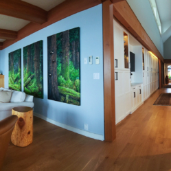 Large Panorama of Kitchen Area