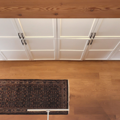 The Hallway of Cupboards from Upstairs